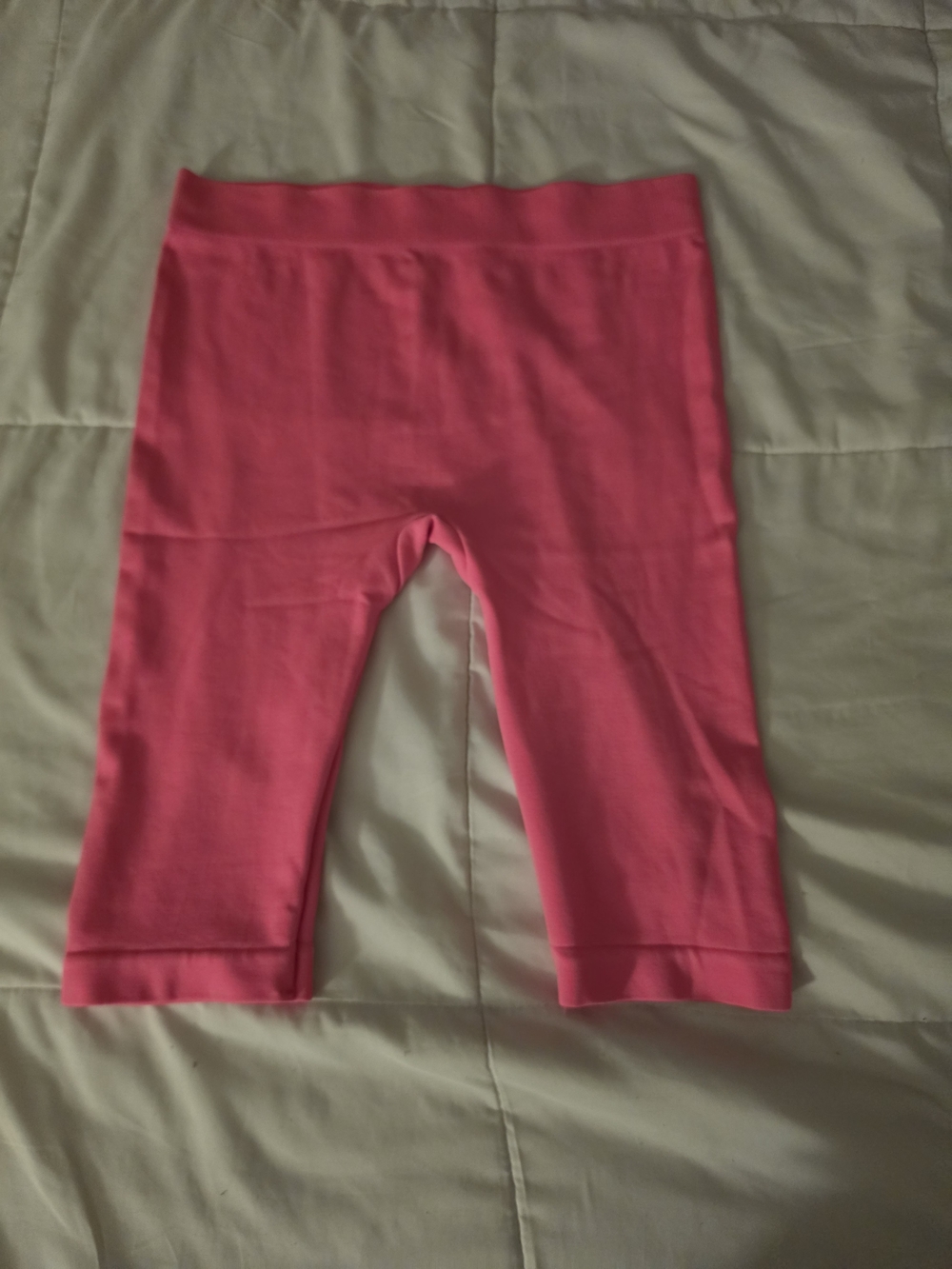 Pink Stretch Short Leggings